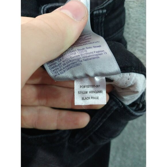 NYDJ Jeans Womens 14 Black Denim Slim Bootcut Lift Tuck High Rise Stretch - Picture 9 of 10